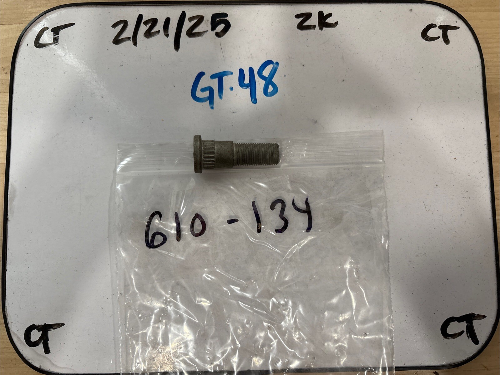 Wheel Lug Stud-Stud Dorman 610-134