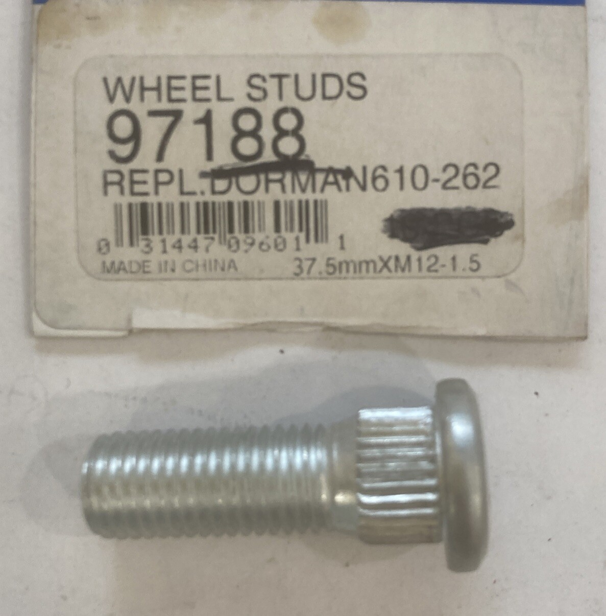 Wheel Lug Stud-Stud Dorman 610-262 (SOLD INDIVIDUALLY) - Image 3