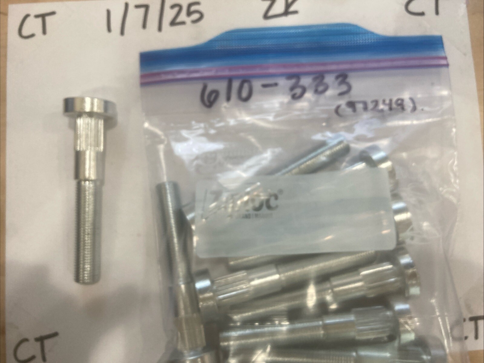 Wheel Lug Stud-Stud/Bolt Dorman 610-333 (SOLD INDIVIDUALLY)