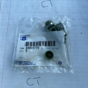 gm exhaust valve stem oil seal p/n 88891775 oem *(QTY:6)